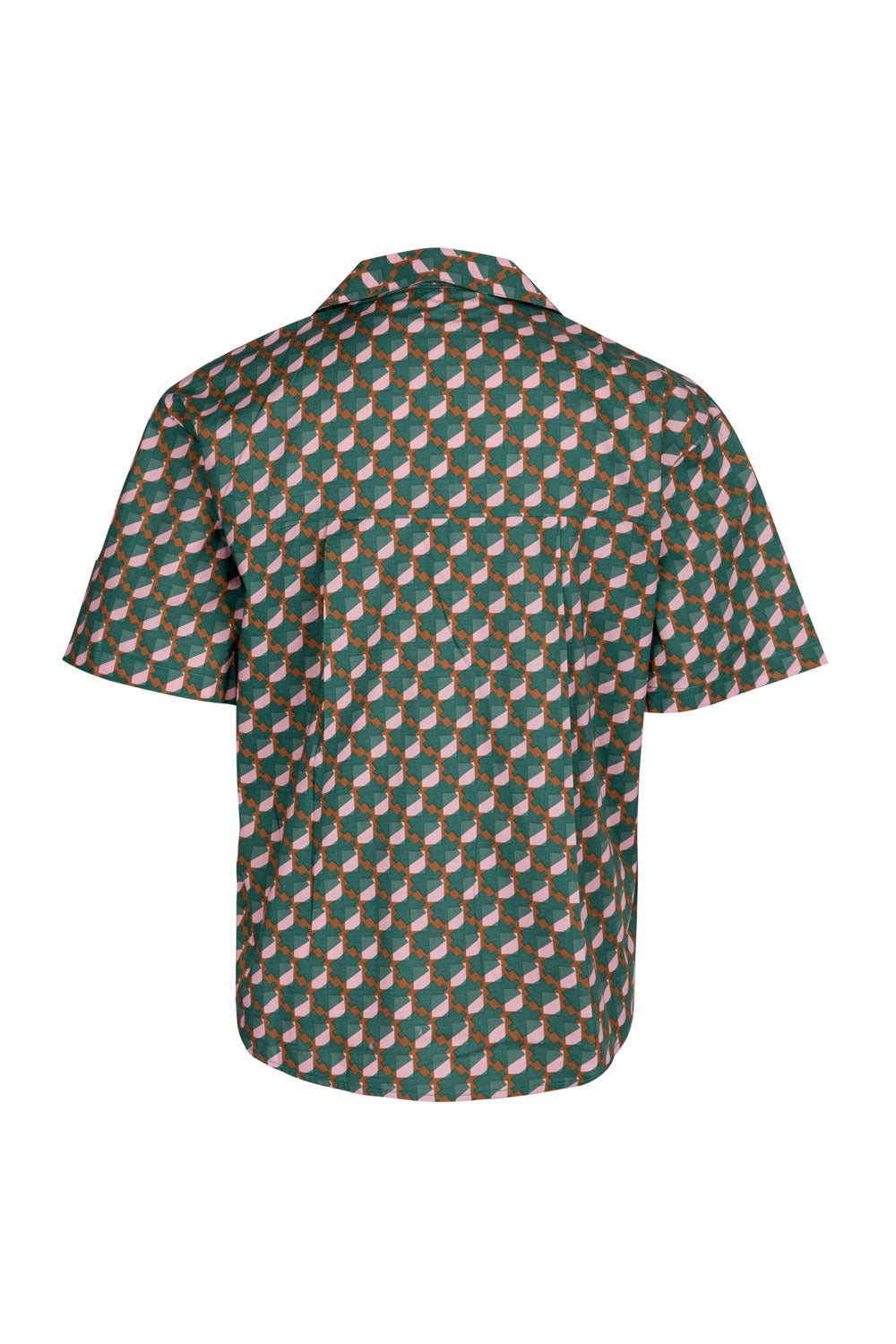 Geometric Bowler Shirt