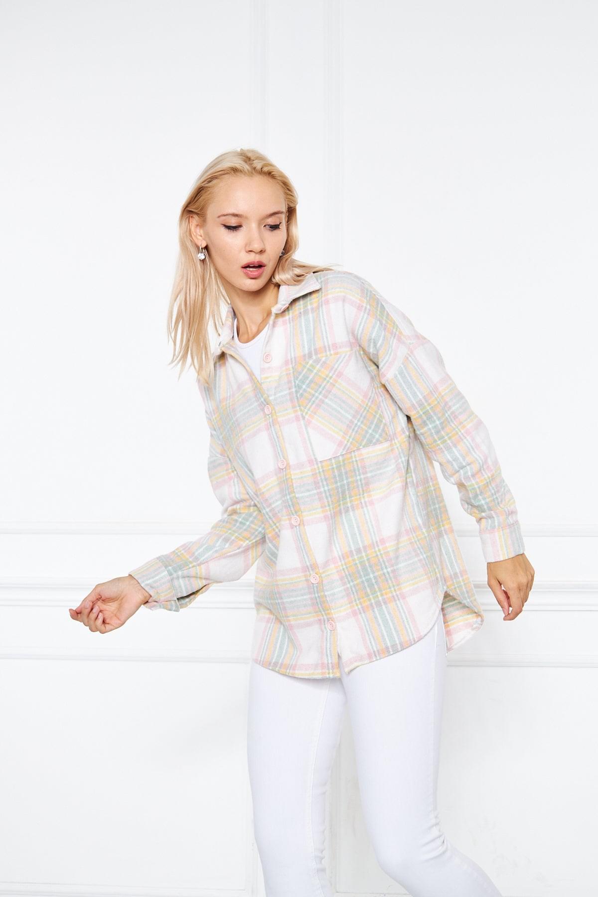 Aspen Pastel Flannel Shirt