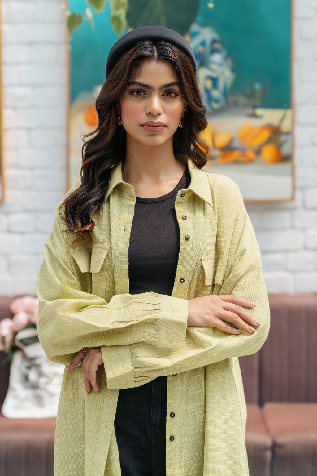 Poppy Mint Shirt