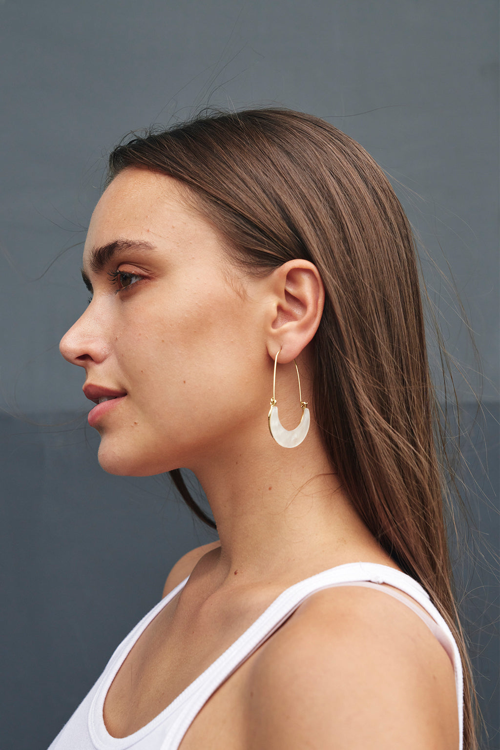 Half Moon Earrings