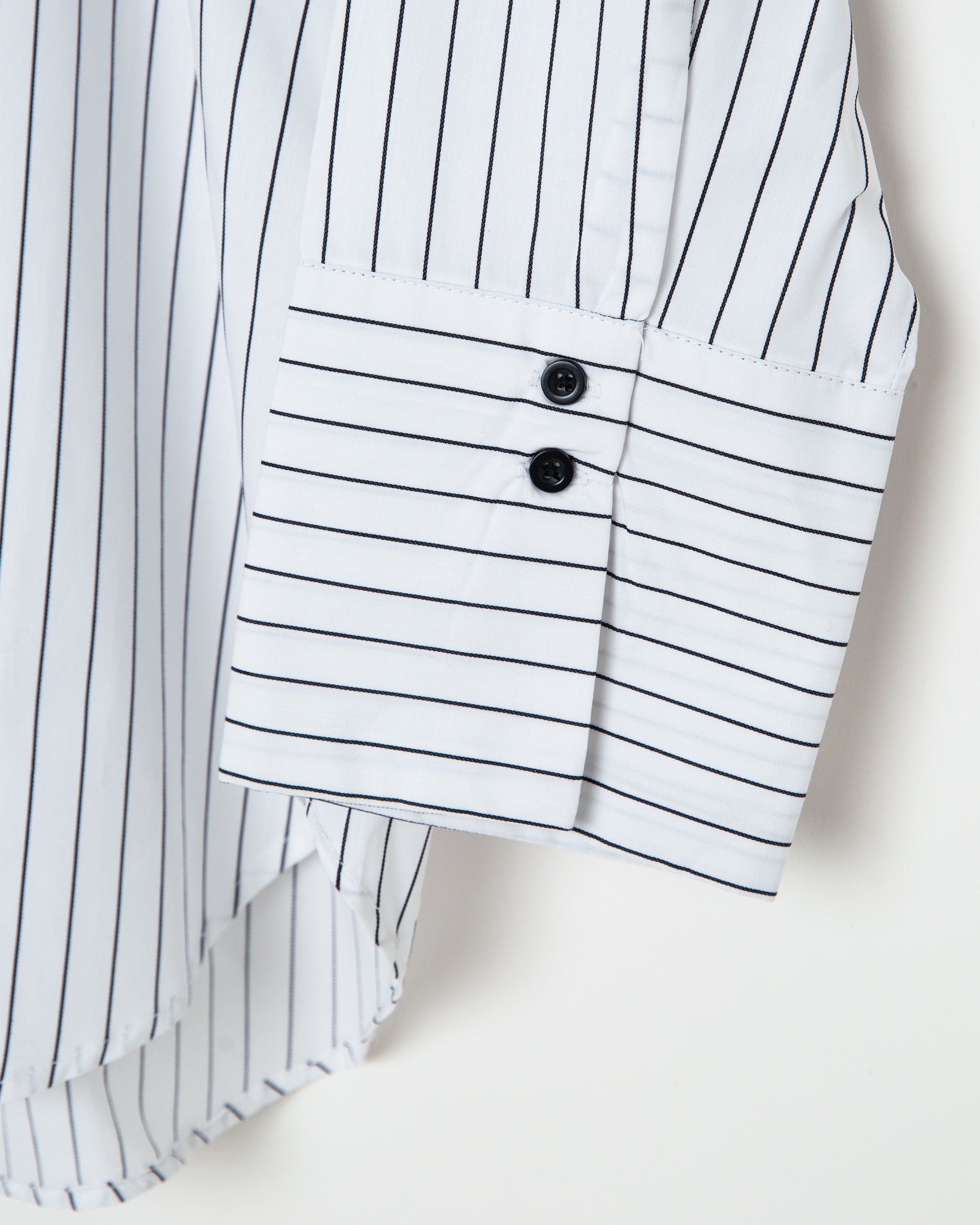 Black & White Button Up