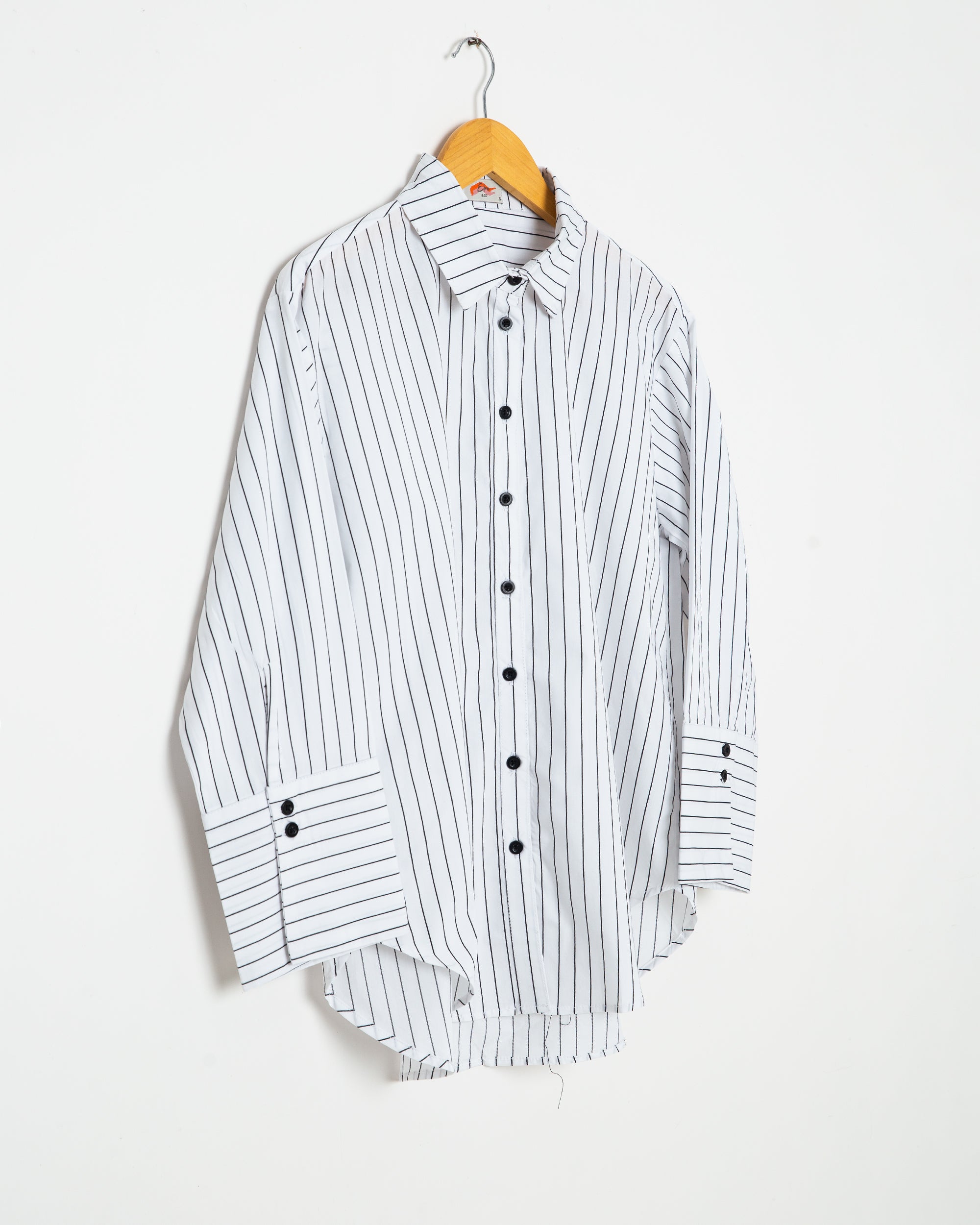 Black & White Button Up