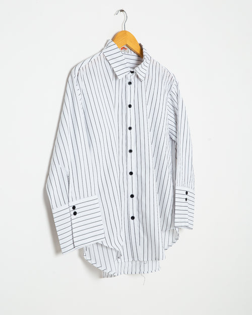 Black & White Button Up