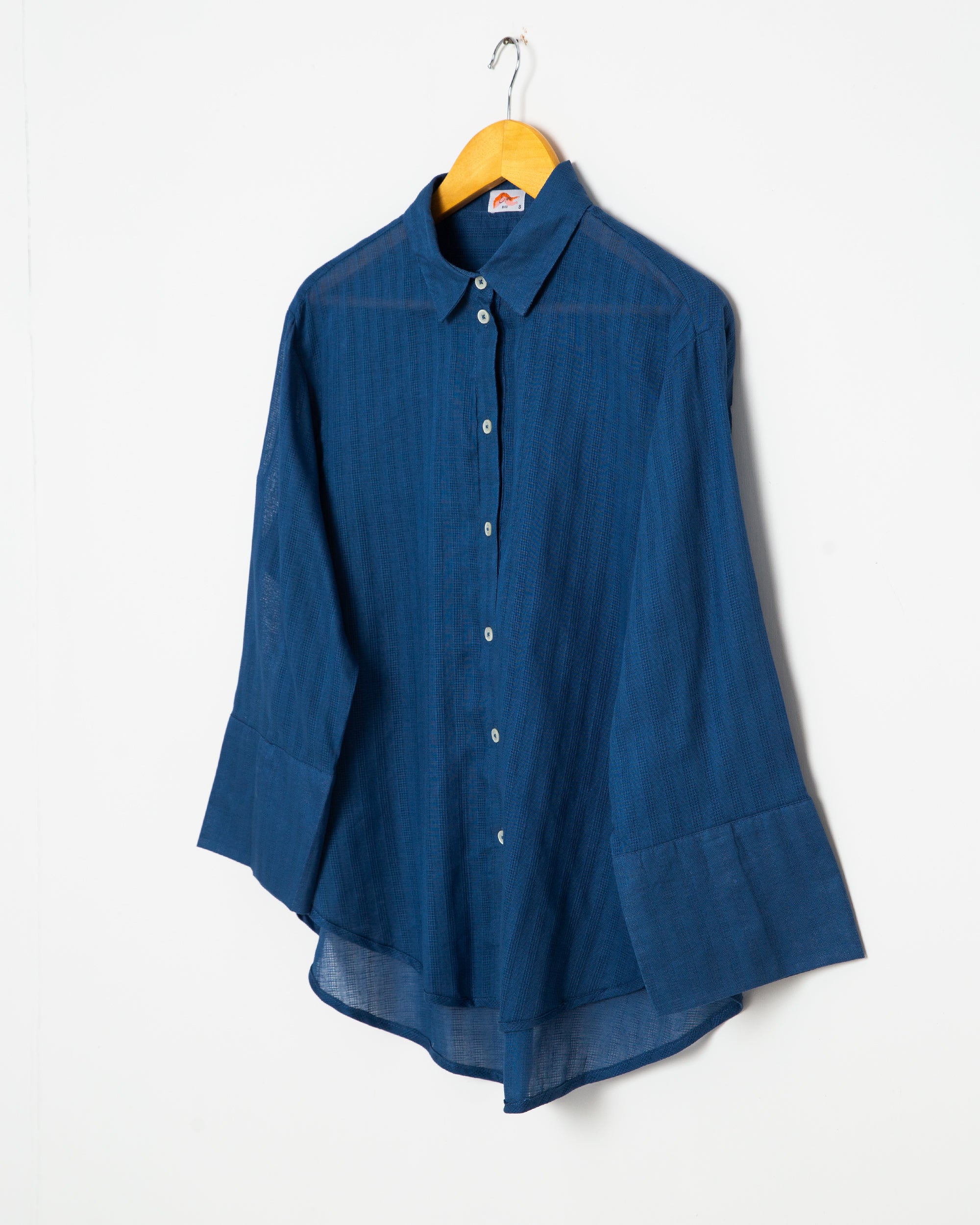 Mud Blue Button Up
