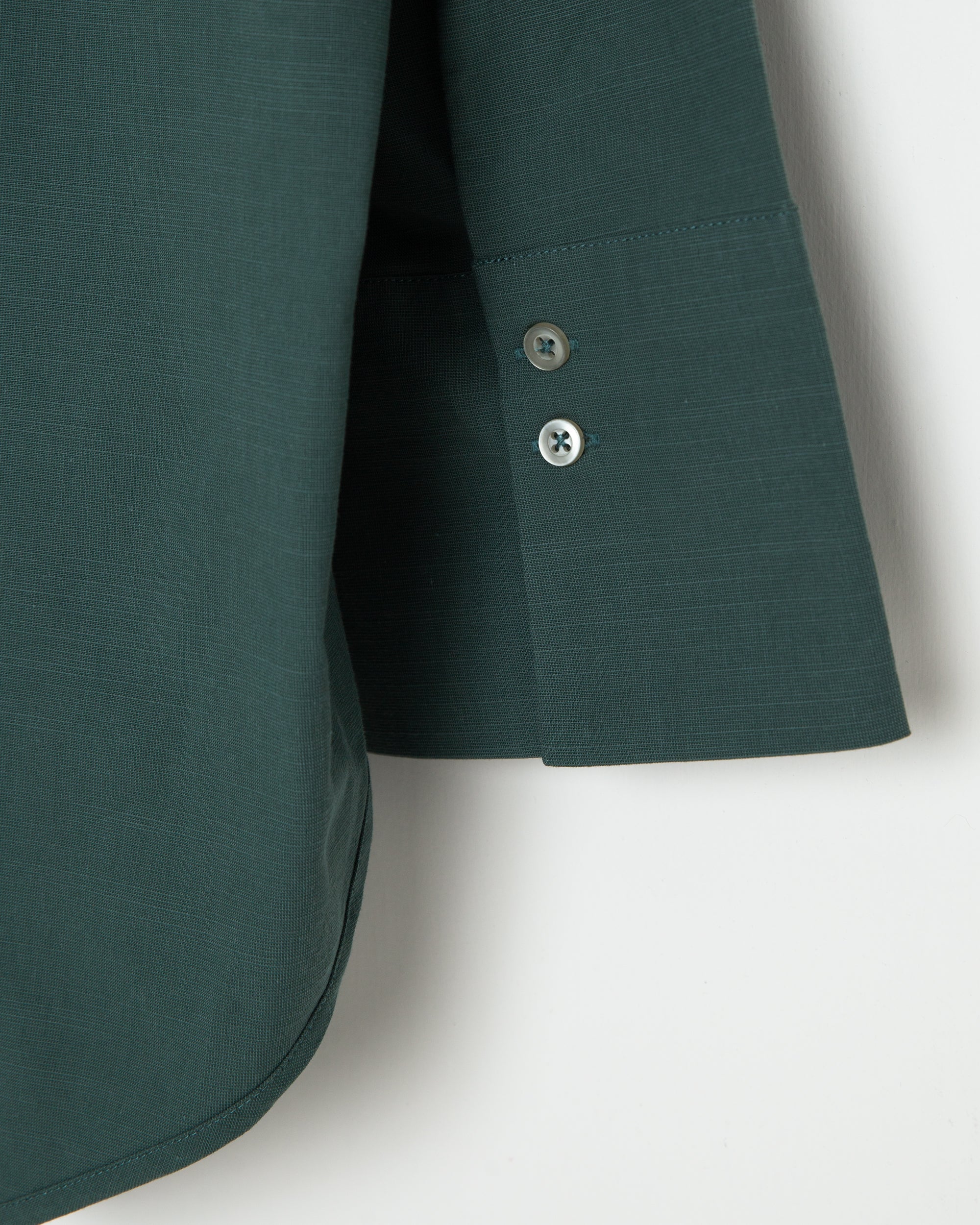 Green Button Up