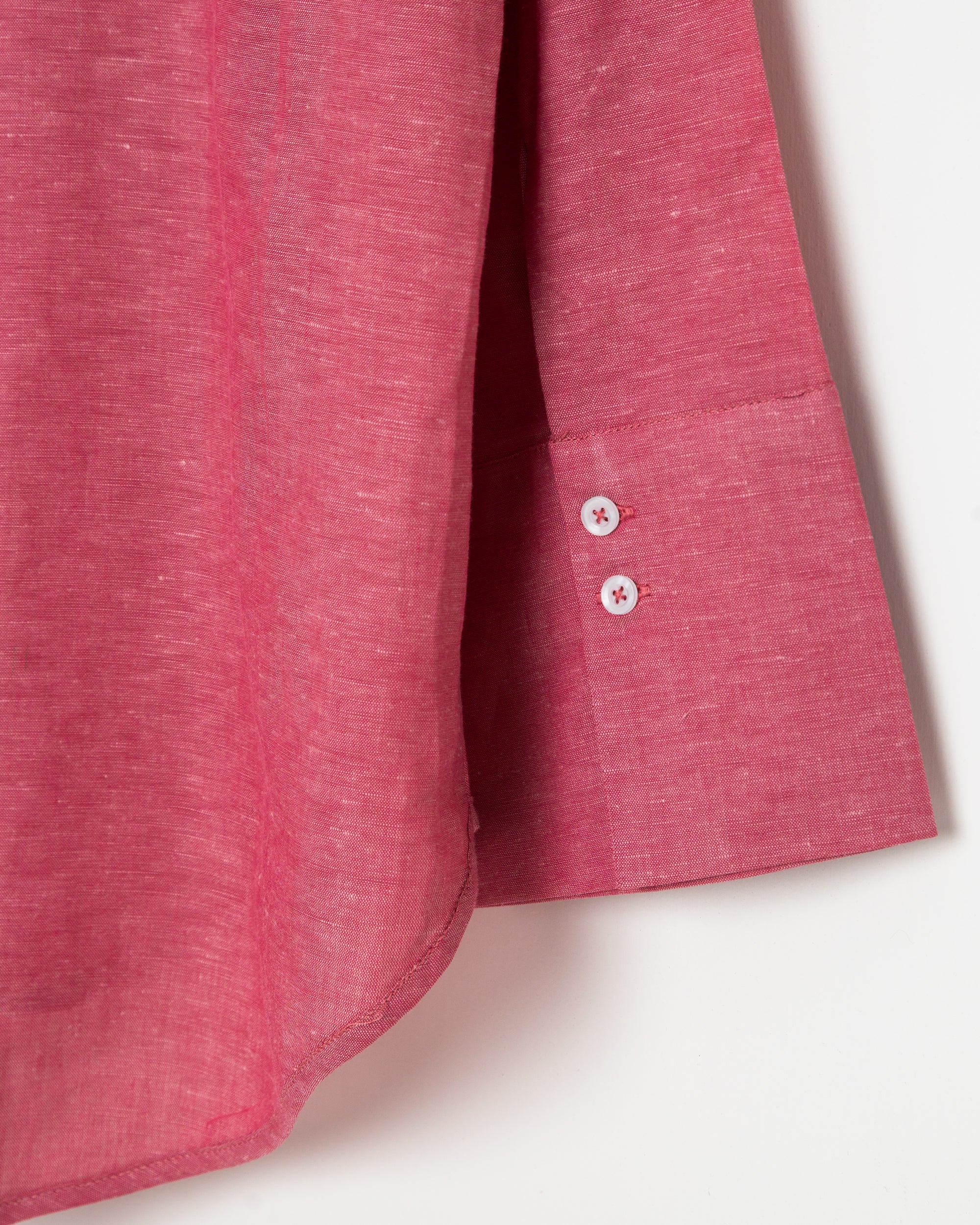 Red Chambray Button Up