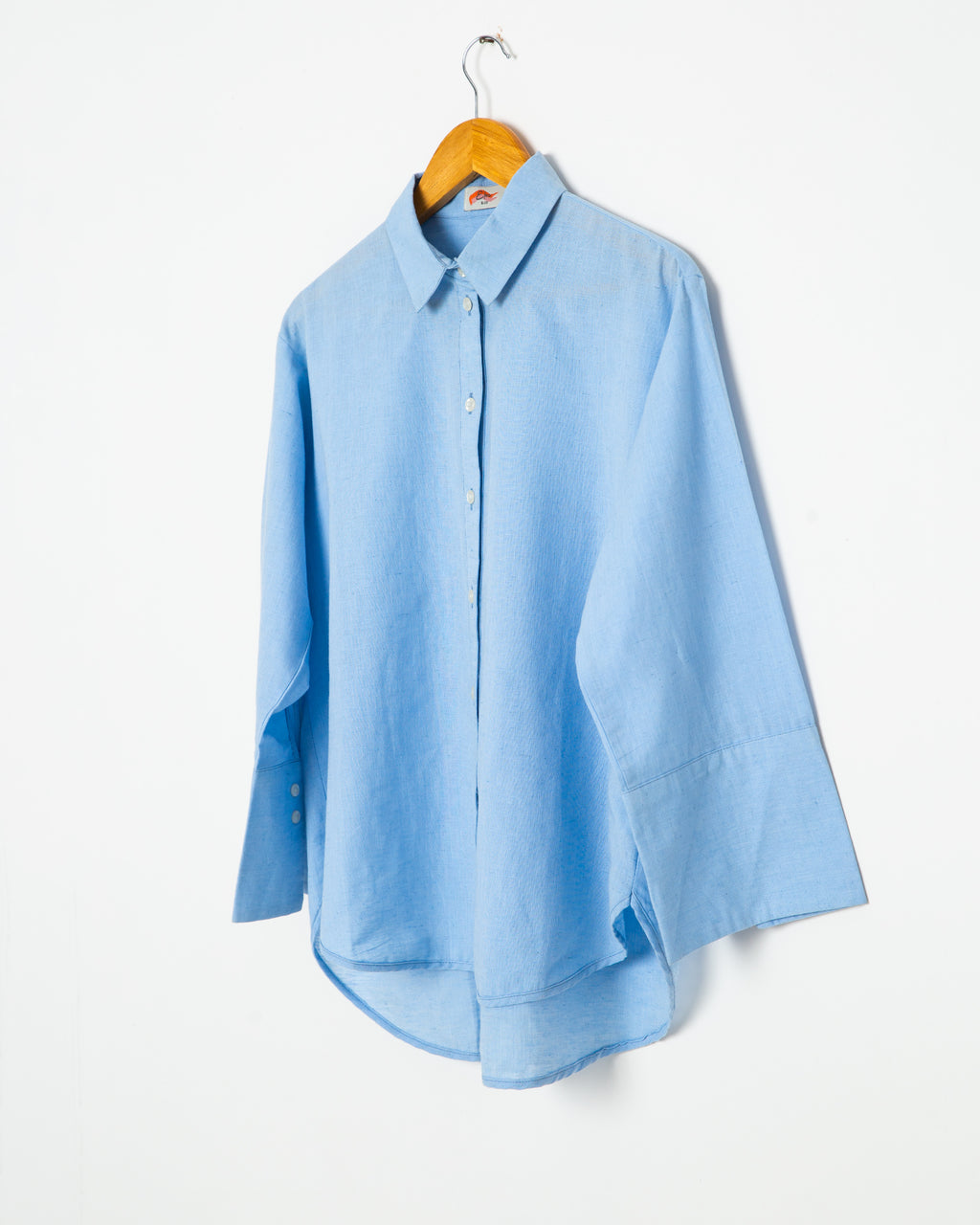 Sky Button Up