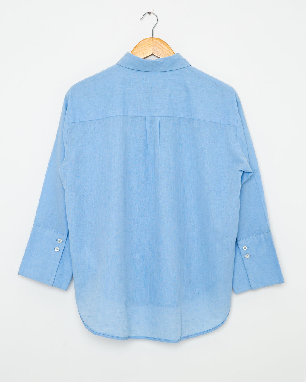 Sky Button Up