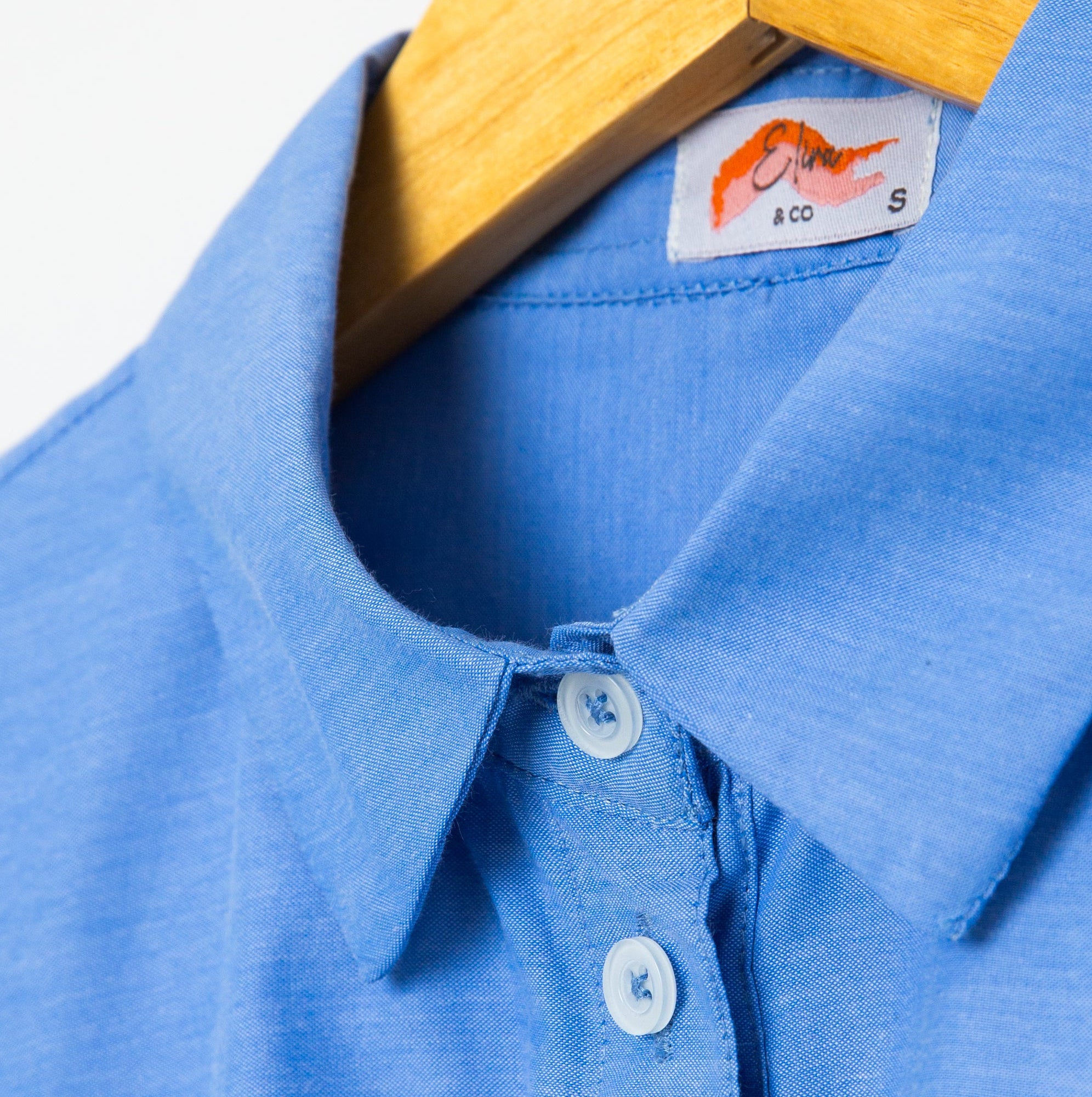 Blue Chambray Button Up