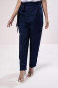 Pleated paperbag Trouser