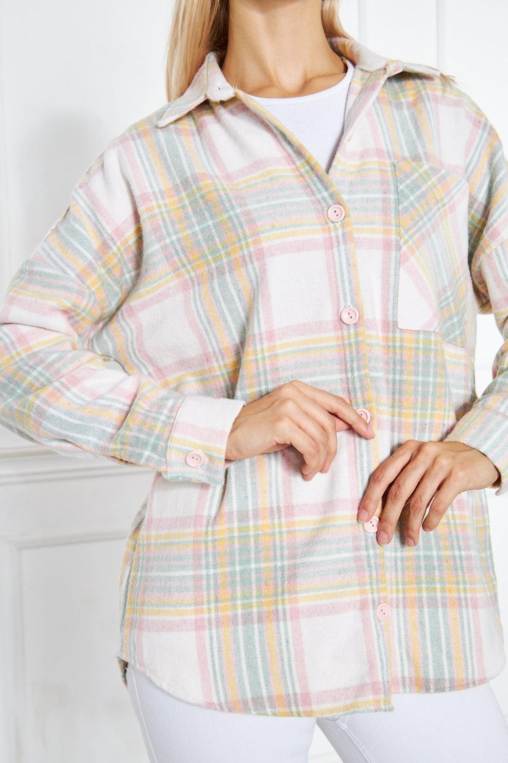 Aspen Pastel Flannel Shirt