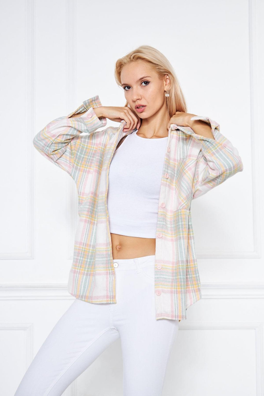 Aspen Pastel Flannel Shirt