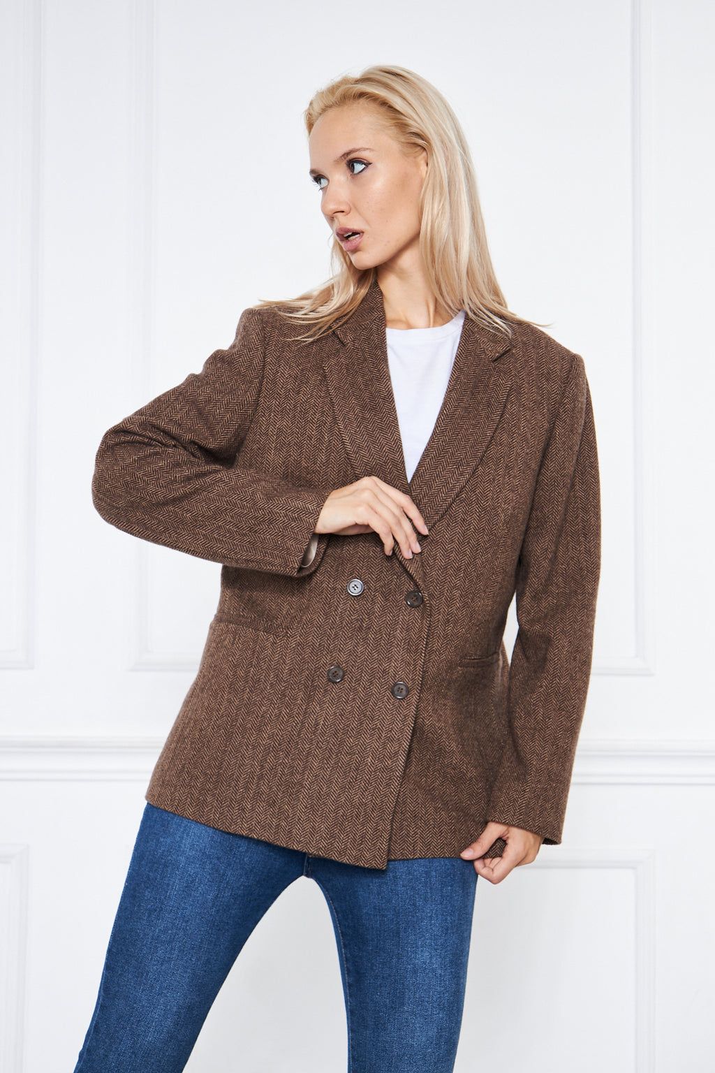 Giana Double Breasted Blazer