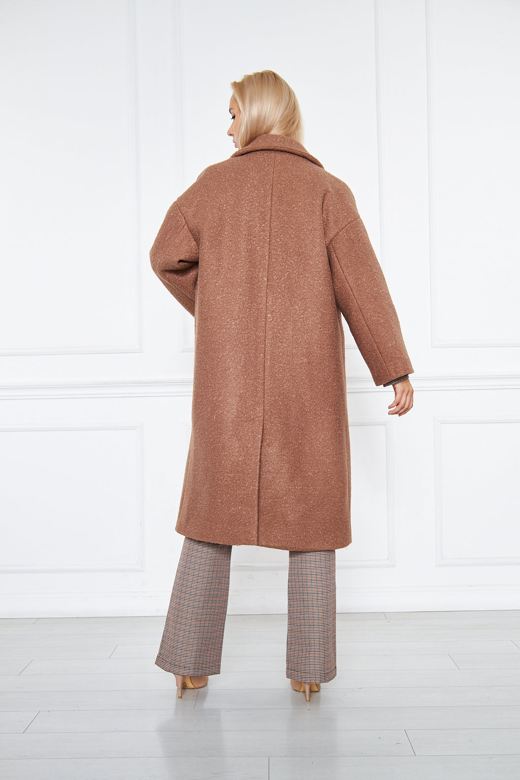 Frida Long Coat Camel