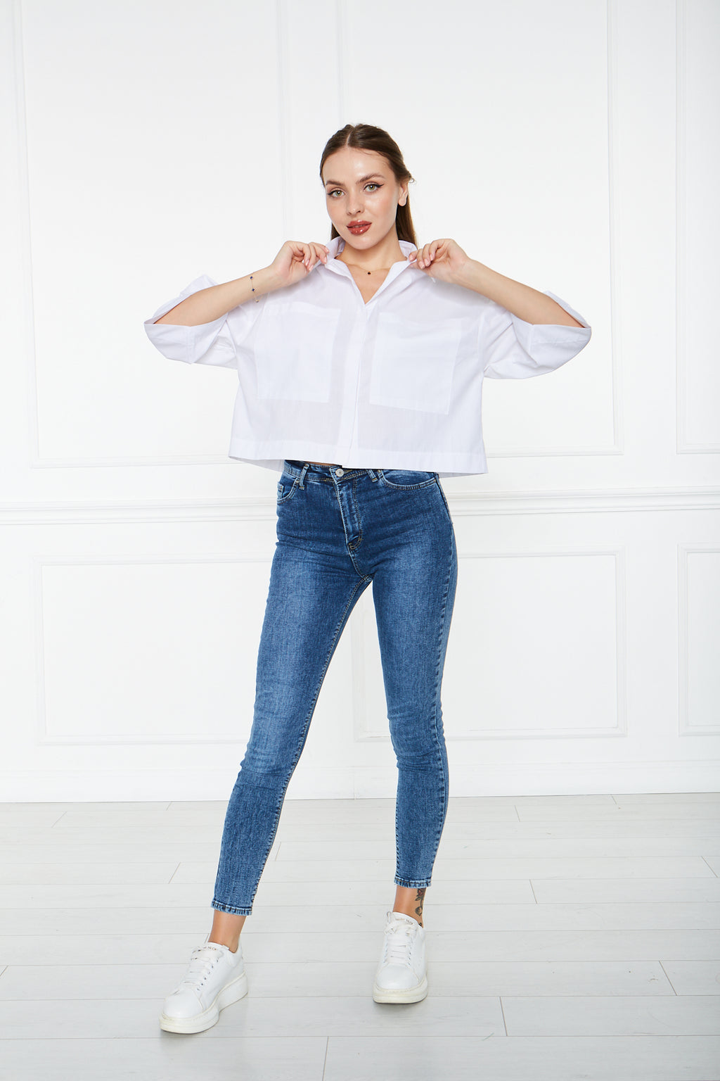 Mia Top White