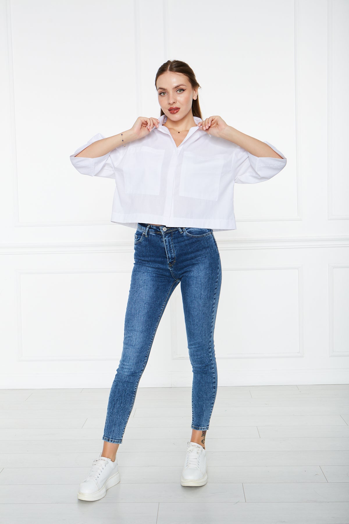Mia Top White