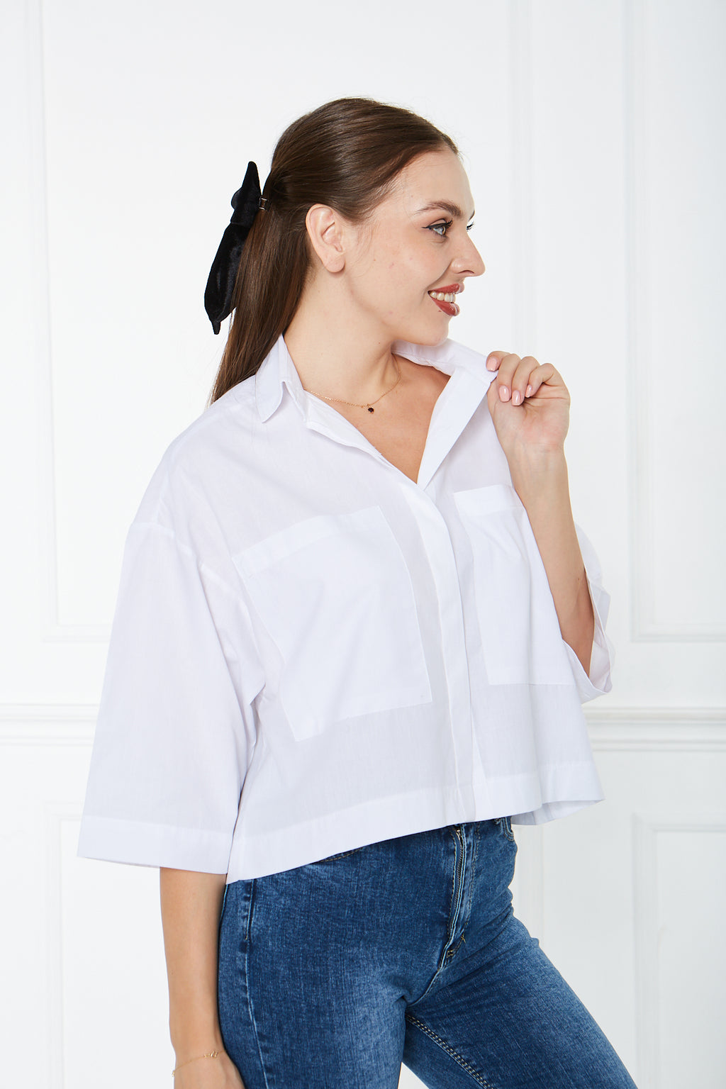 Mia Top White