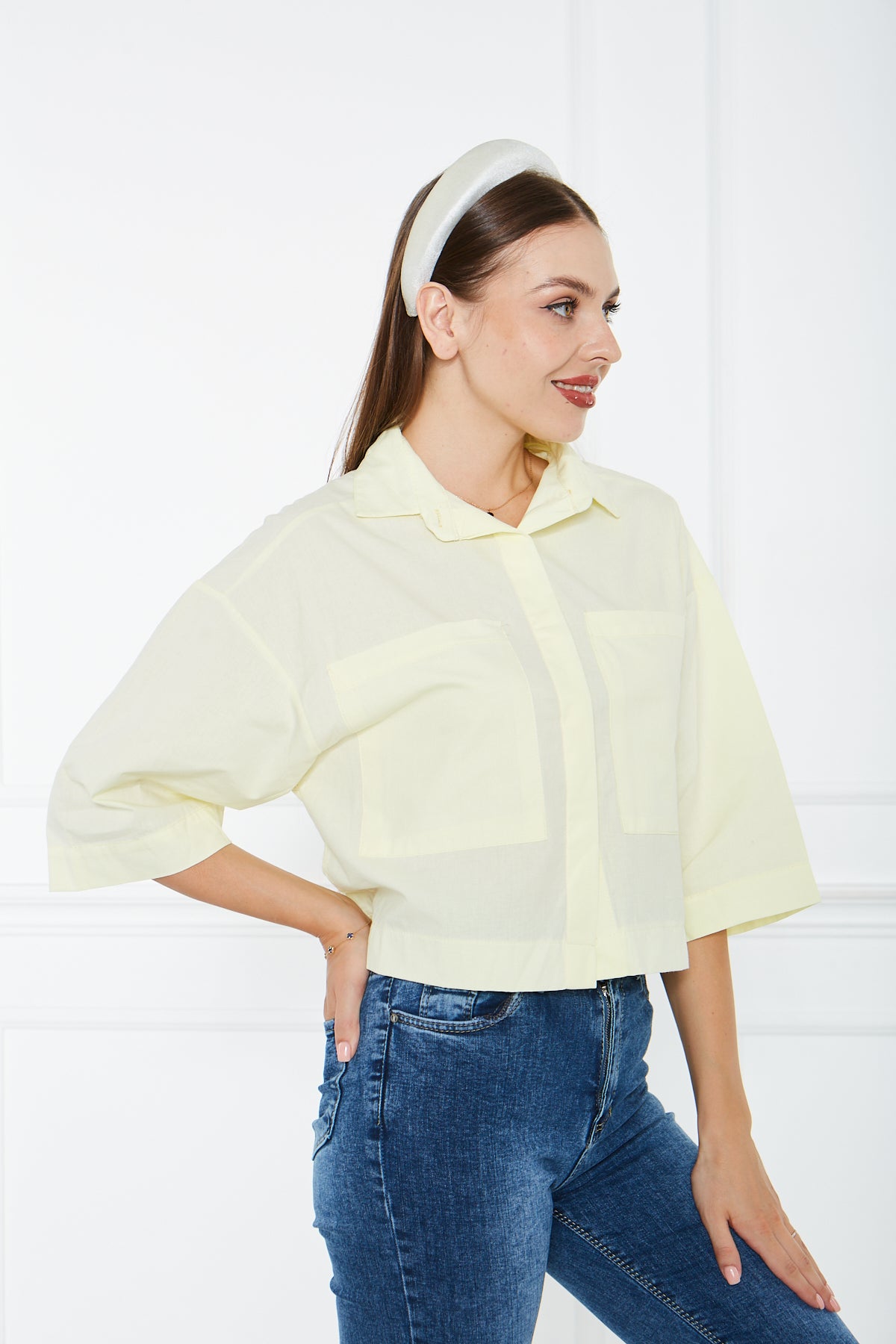 Mia Top Pale Yellow