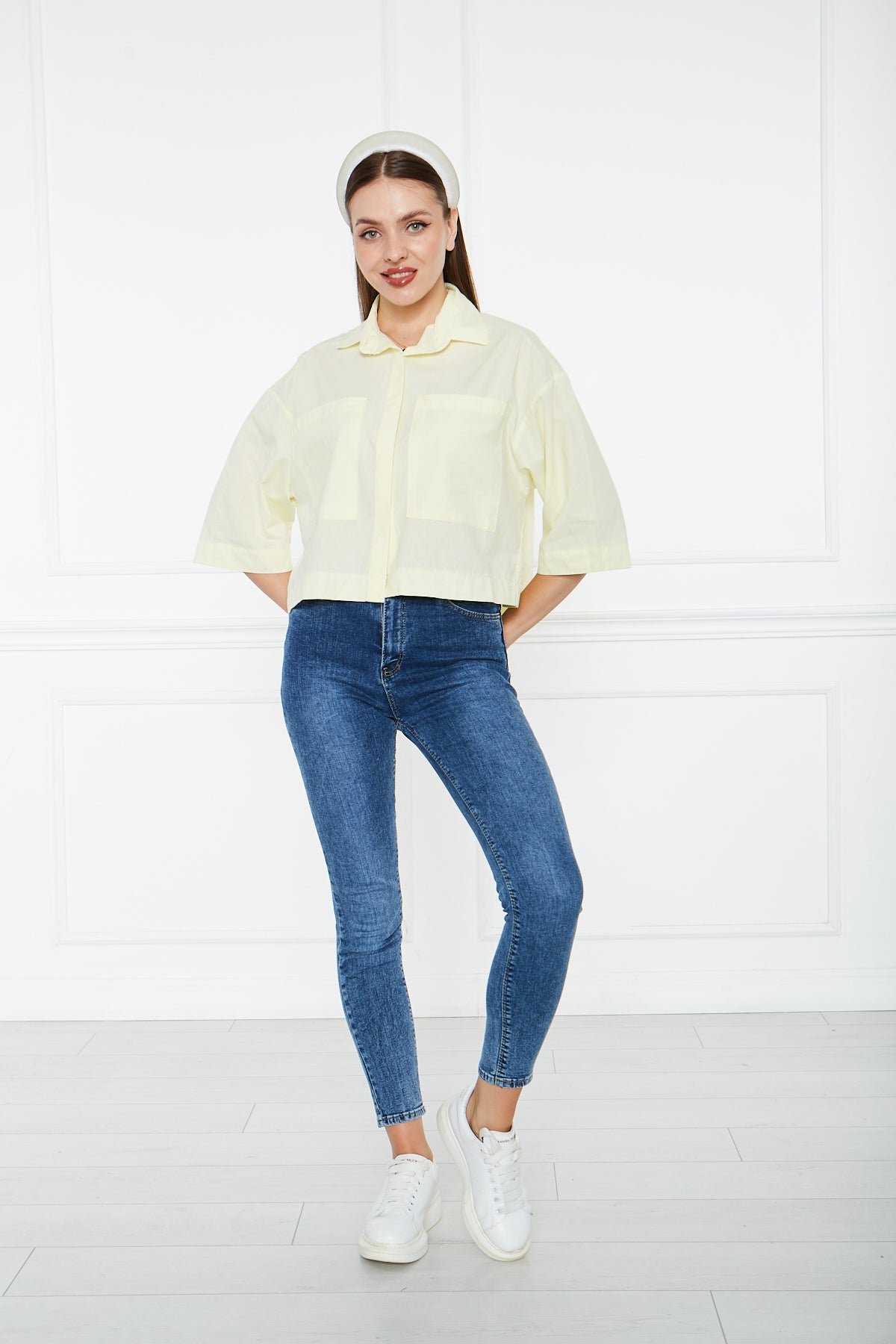 Mia Top Pale Yellow