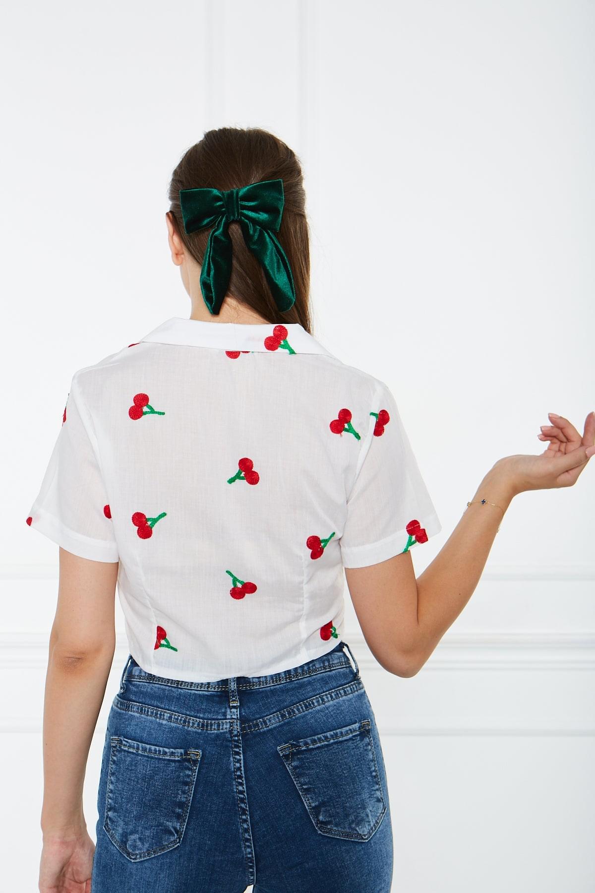 Cereza Embroided Top