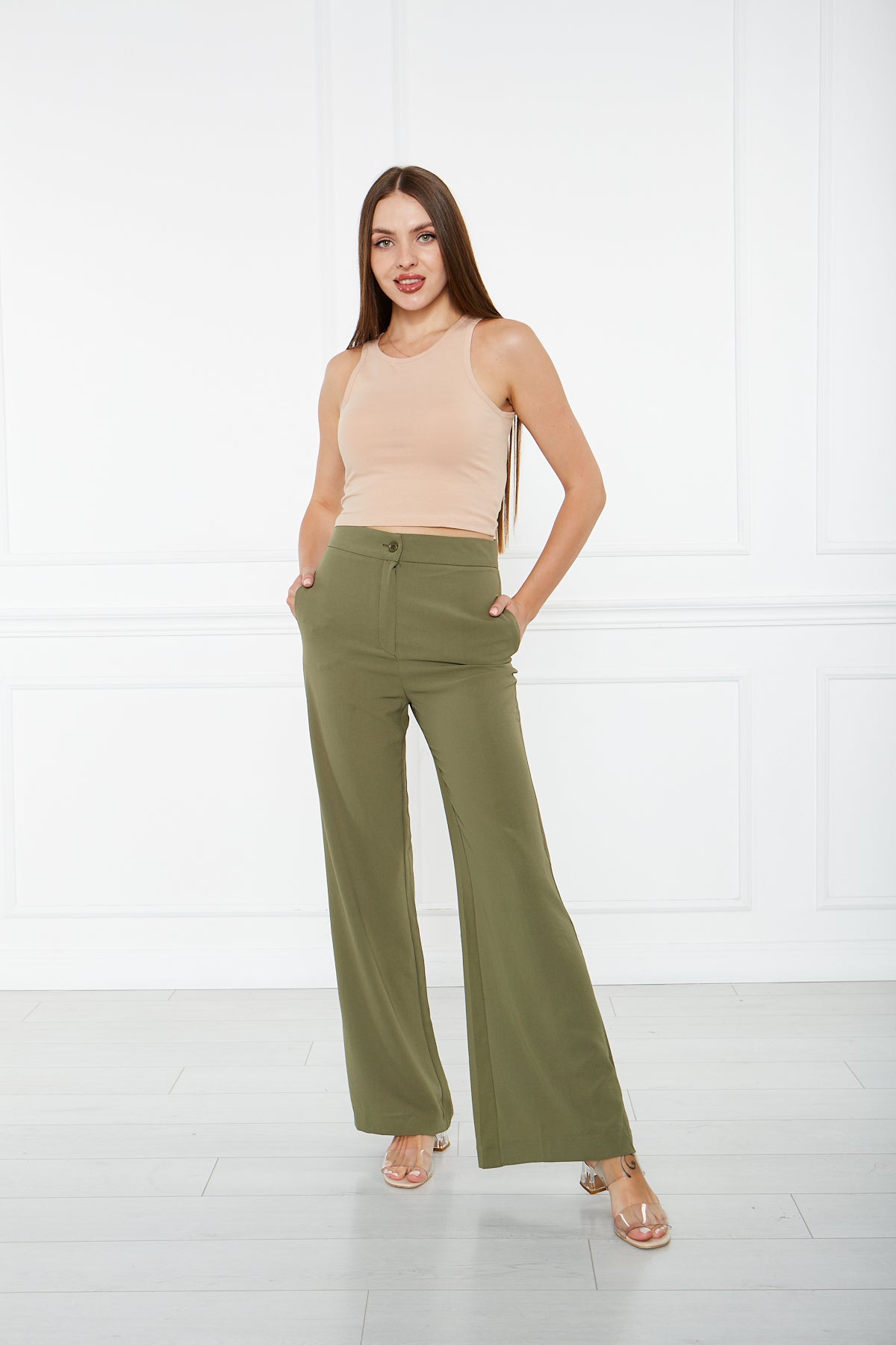 Kaia Wide-Leg Trouser