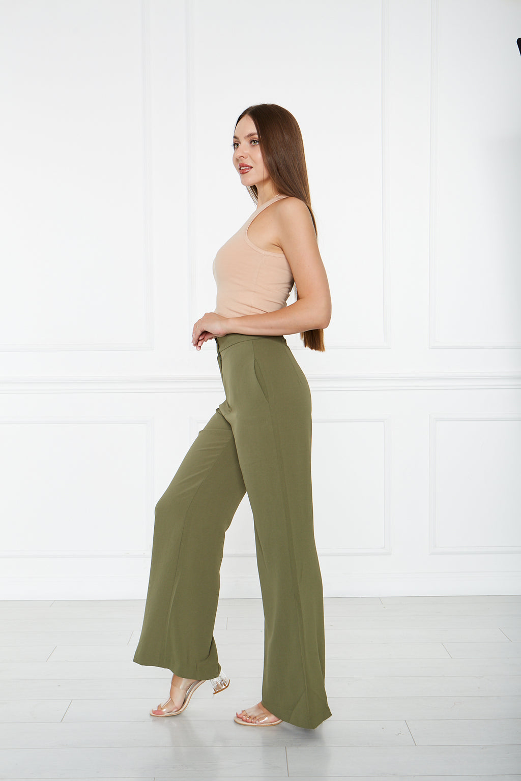 Kaia Wide-Leg Trouser