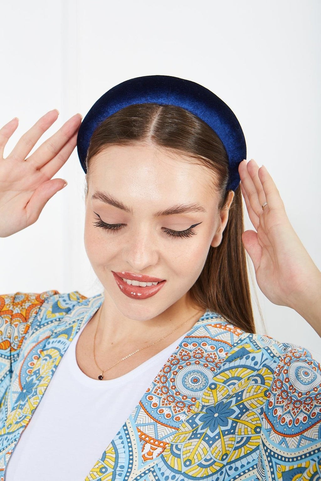 Blair Headband Blue