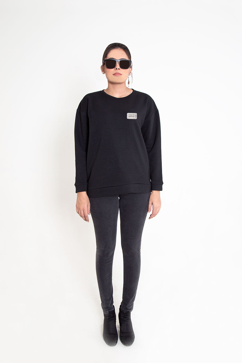 Ticket to anywhere sweatshirt
