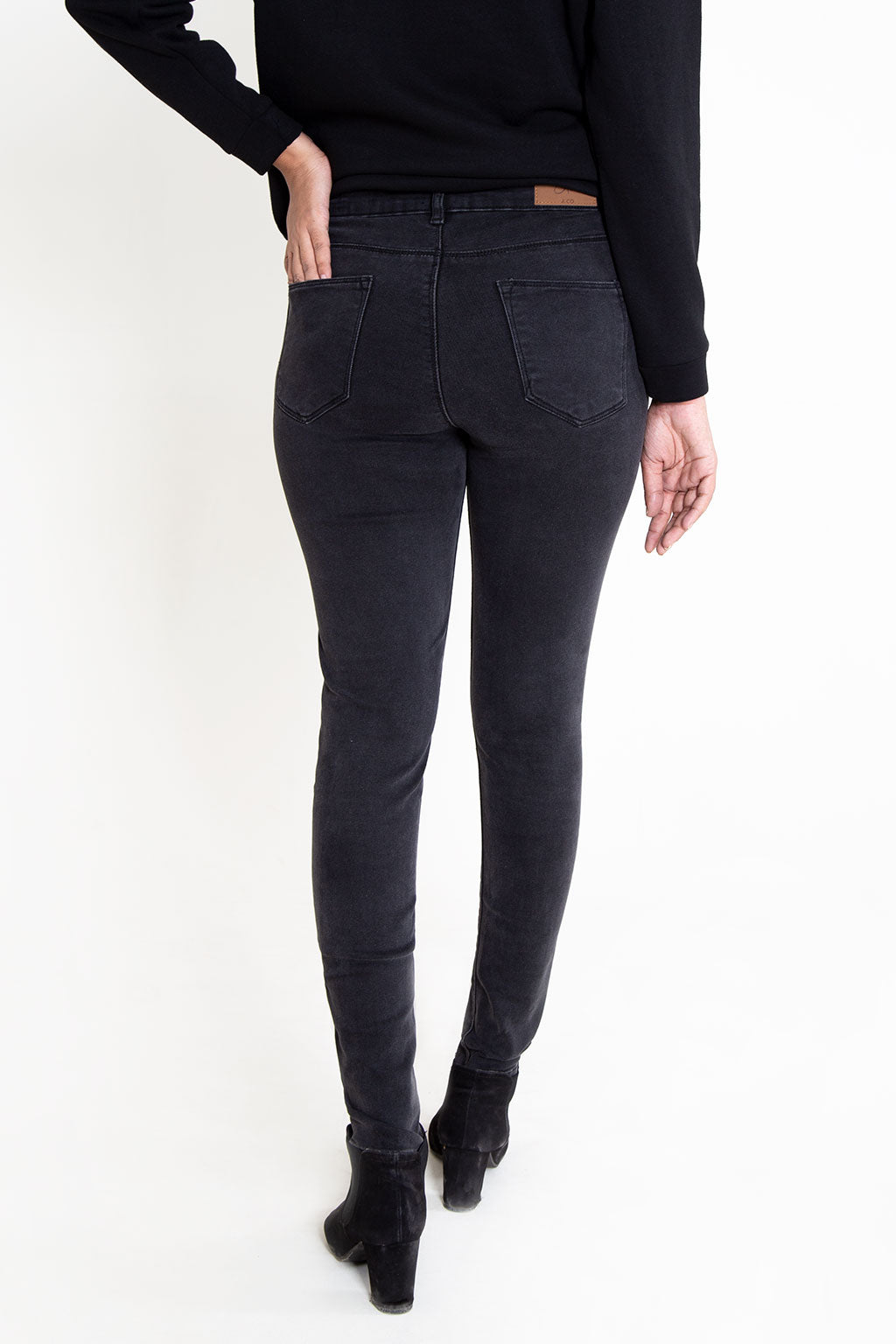 Straight Shooter Grey Jeans