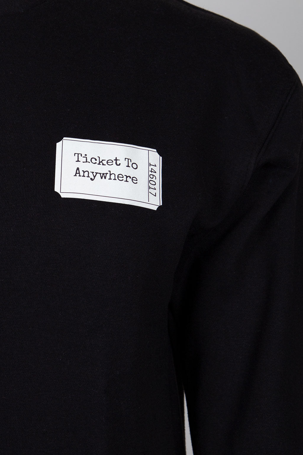 Ticket to anywhere sweatshirt